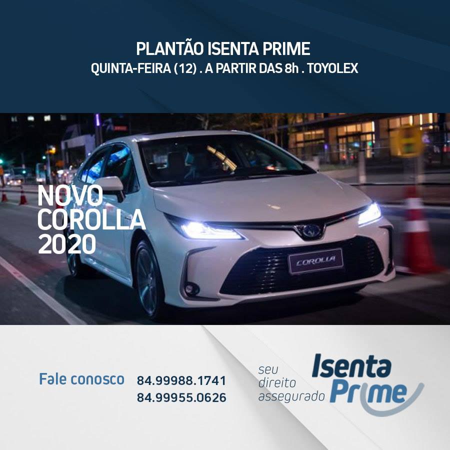 Isenta - 🚘 #PLANTÃO | A Isenta Prime estará de plantão no lançamento do ...
