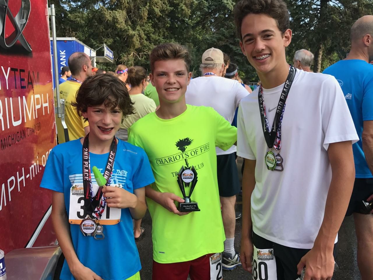 Congratulations to Lucas... - Chariots of Fire Running Club | Facebook