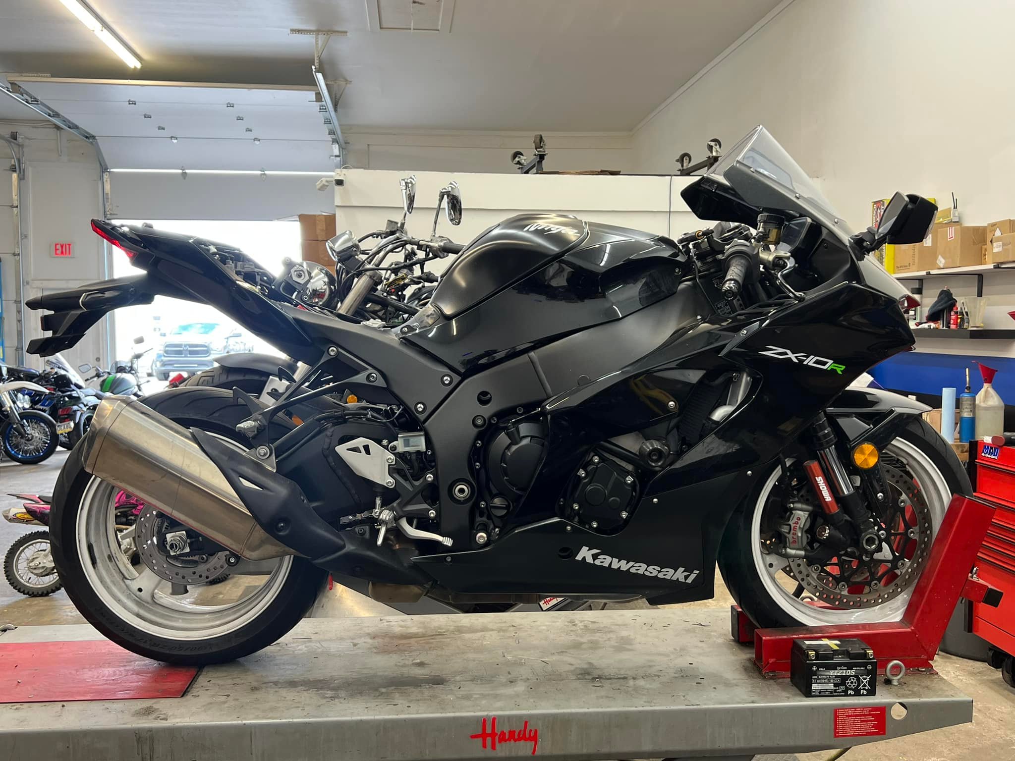 2012 ZX14R with slip ons and ECU flash