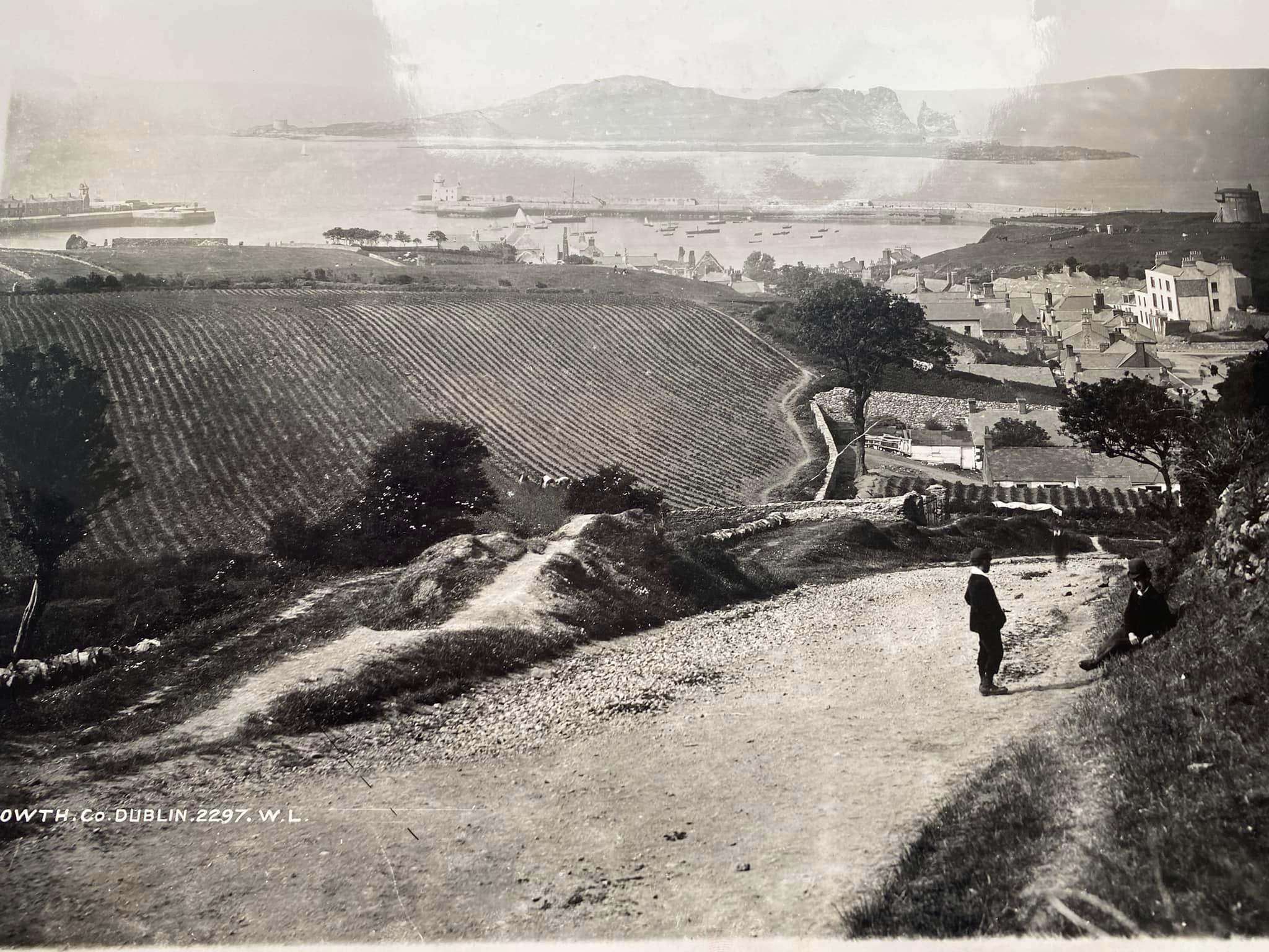 Old Howth Photos | Balglass road around 1800’s | Facebook