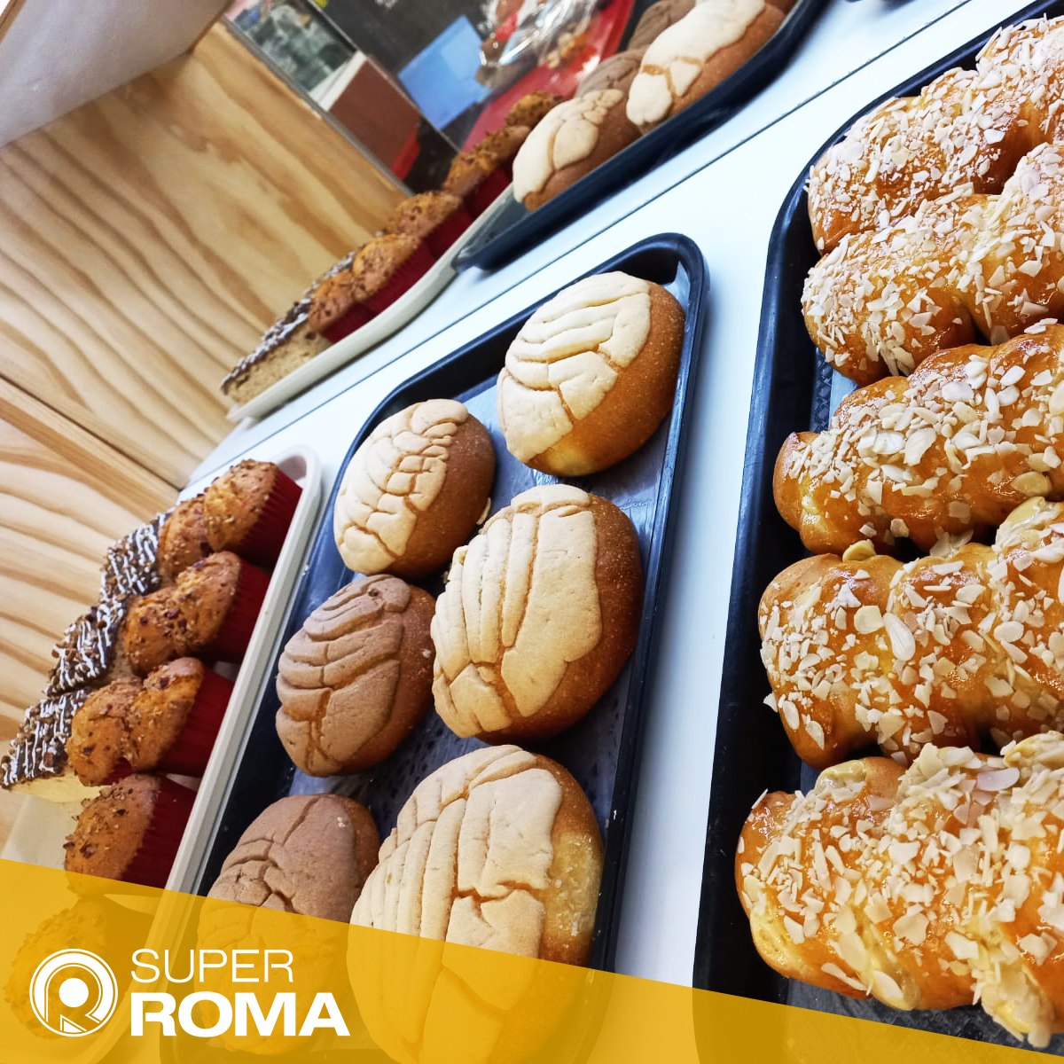 Super Roma - ¡Feliz fin de semana! 🥐🥯🍞 ¡Regálate un pan...