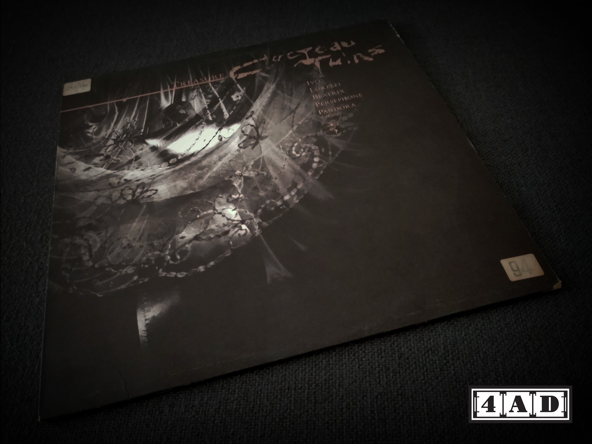 MY FABULOUS SOUND : COCTEAU TWINS : 4 AD - TREASURE : VINYL LP