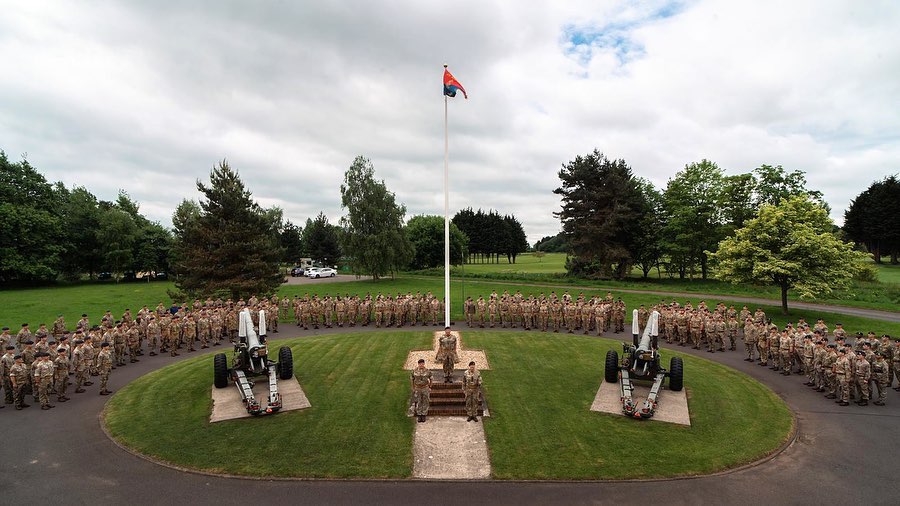 Today... - 4th Regiment Royal Artillery, the #FightingFourth