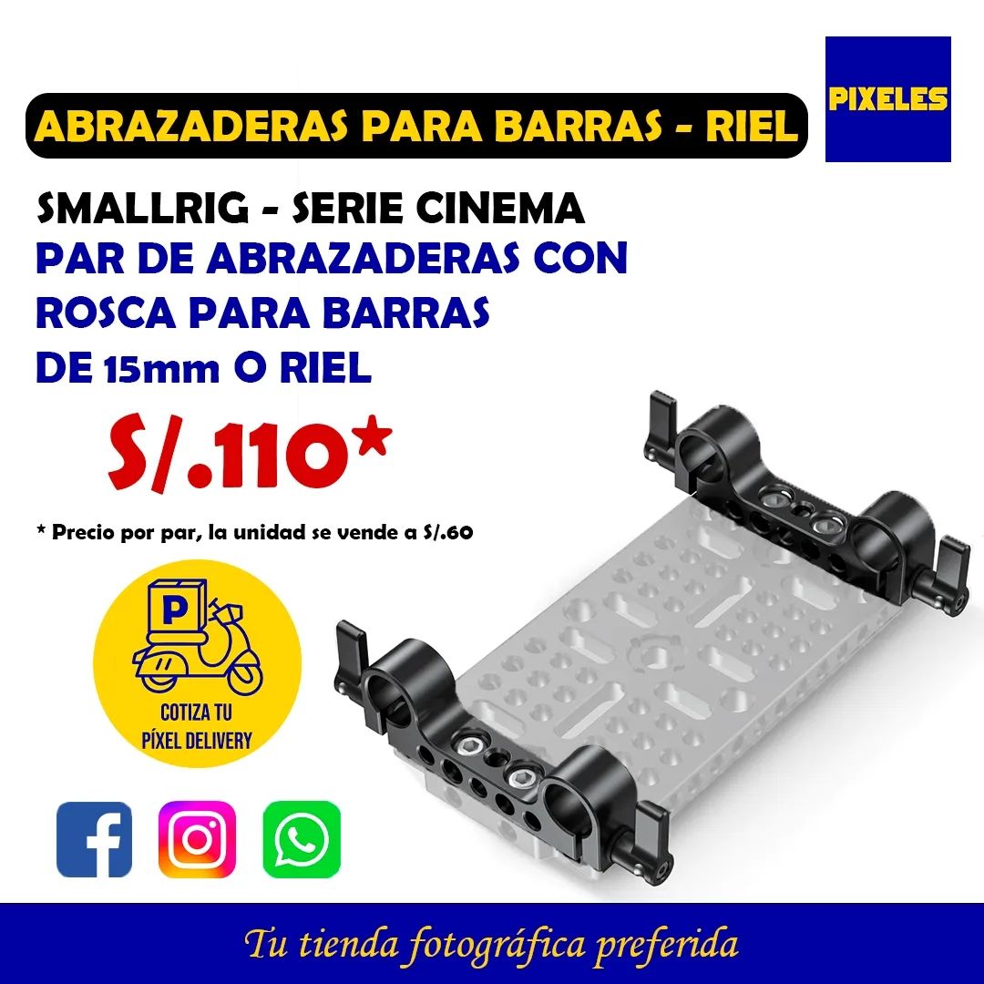 SIRUI Placa base universal para riel de varilla de 0.591 in con varillas de fibra de carbono dual y jaula de cámara para Sony A6700 con paquete de abrazadera de cable