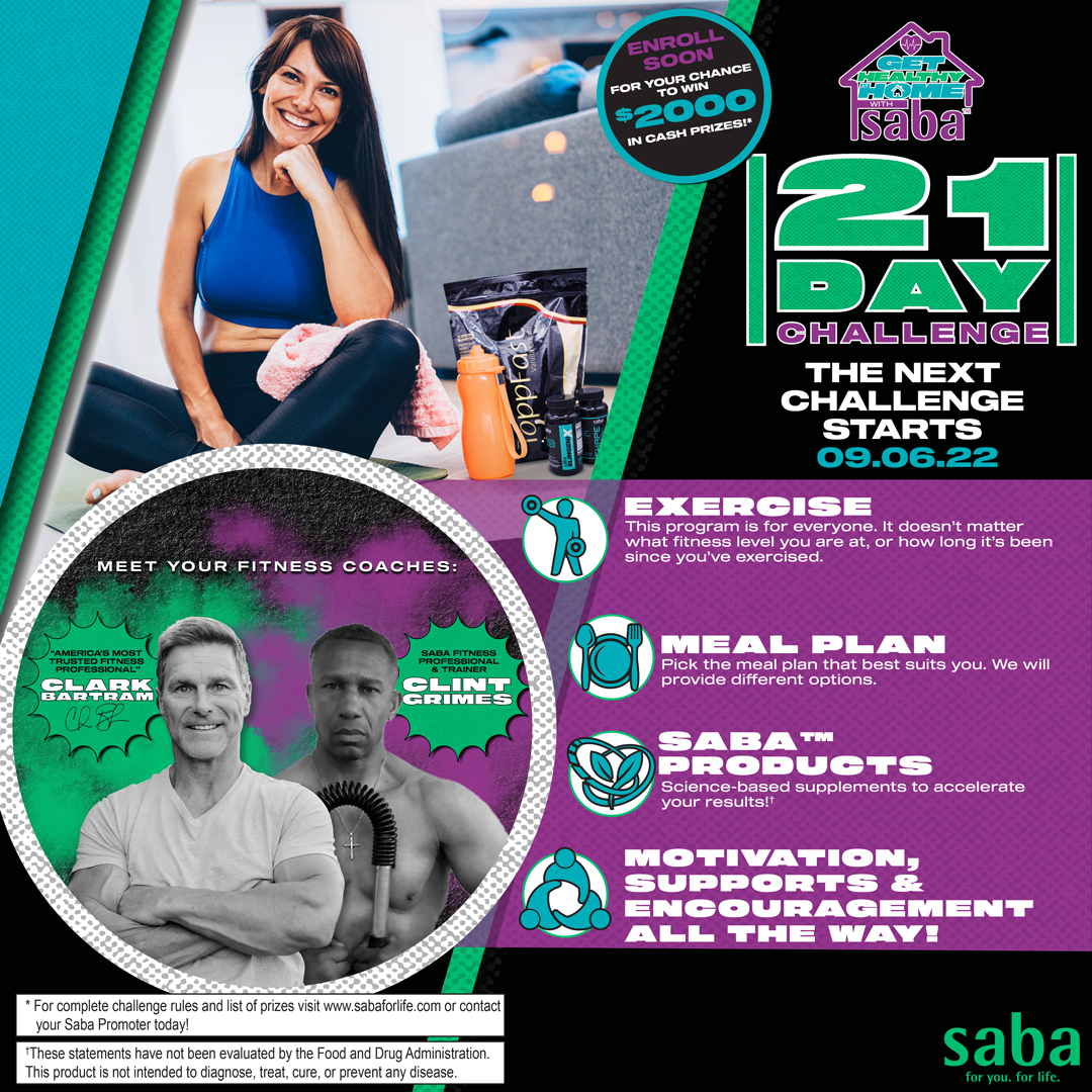 Saba - Our next Saba 21-Day Accountability Challenge starts on ...