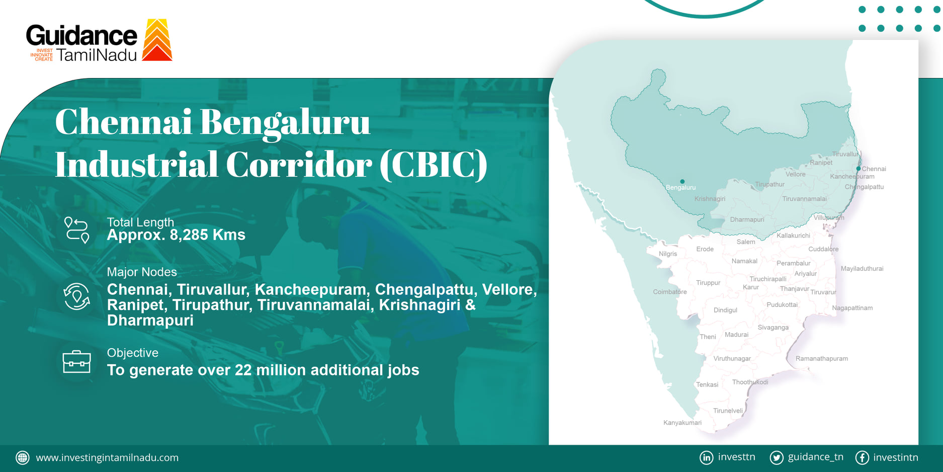 The Chennai Bengaluru Industrial... - Guidance Tamil Nadu | Facebook