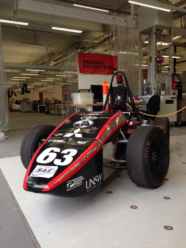 RB13 is ready for UNSW Open Day!... - UNSW Redback Racing