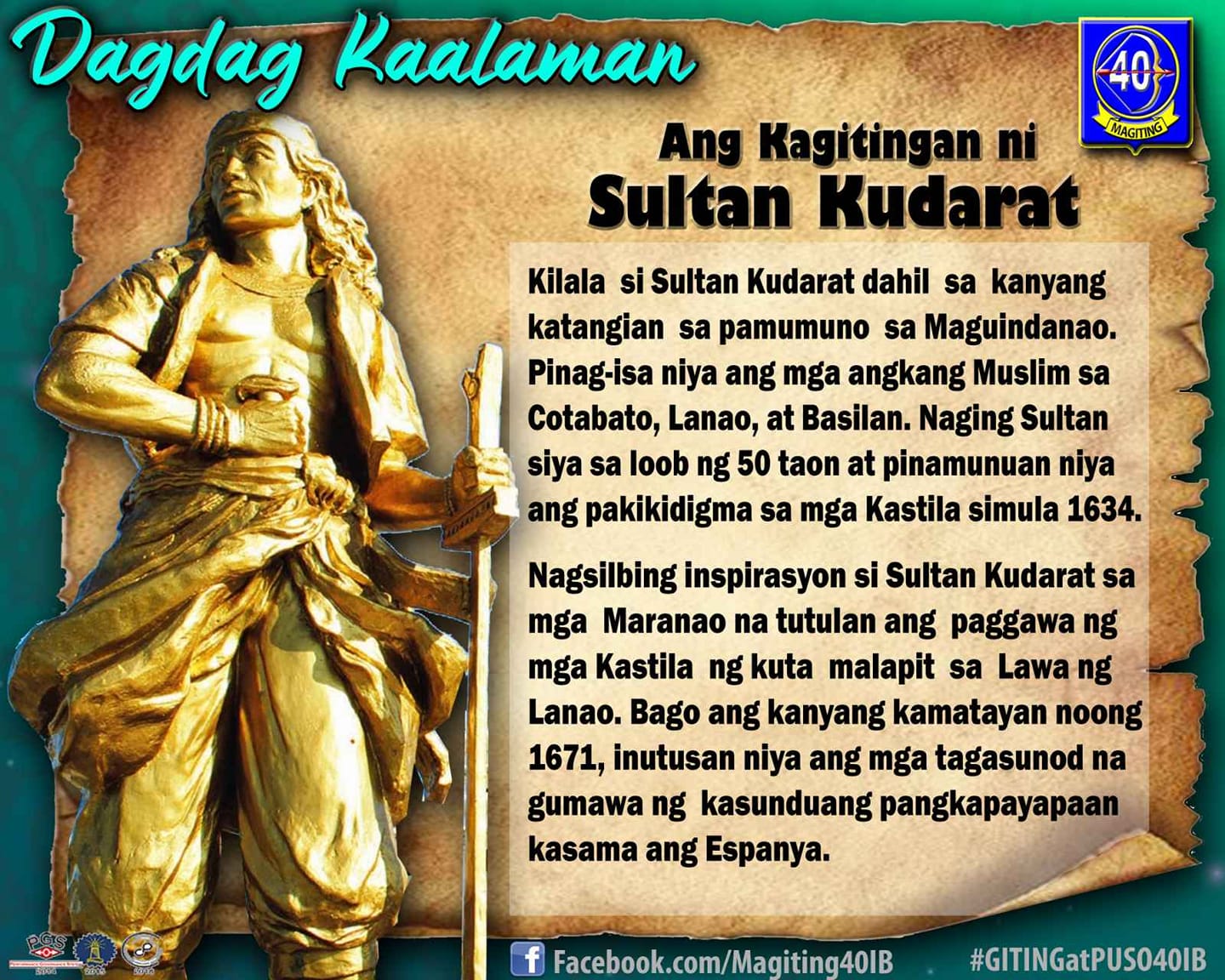 Isang tunay na bayani... - 40 Infantry 