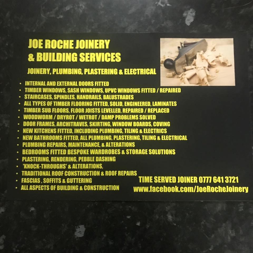 Joe Roche Joinery... - Joe Roche Joinery & Building Services