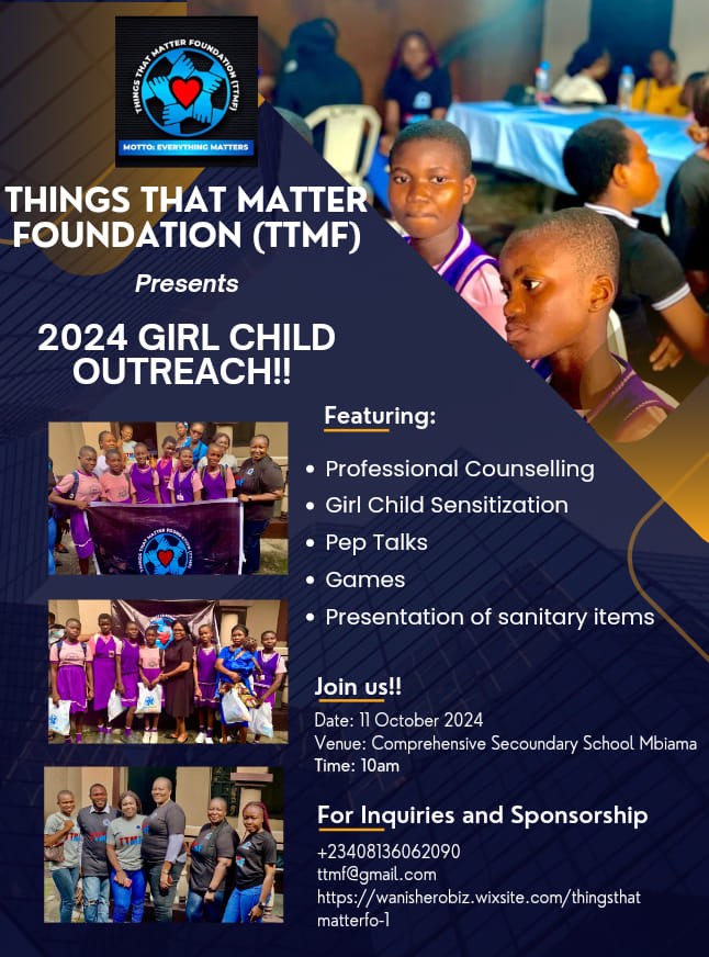 Things That Matter Foundation TTMF