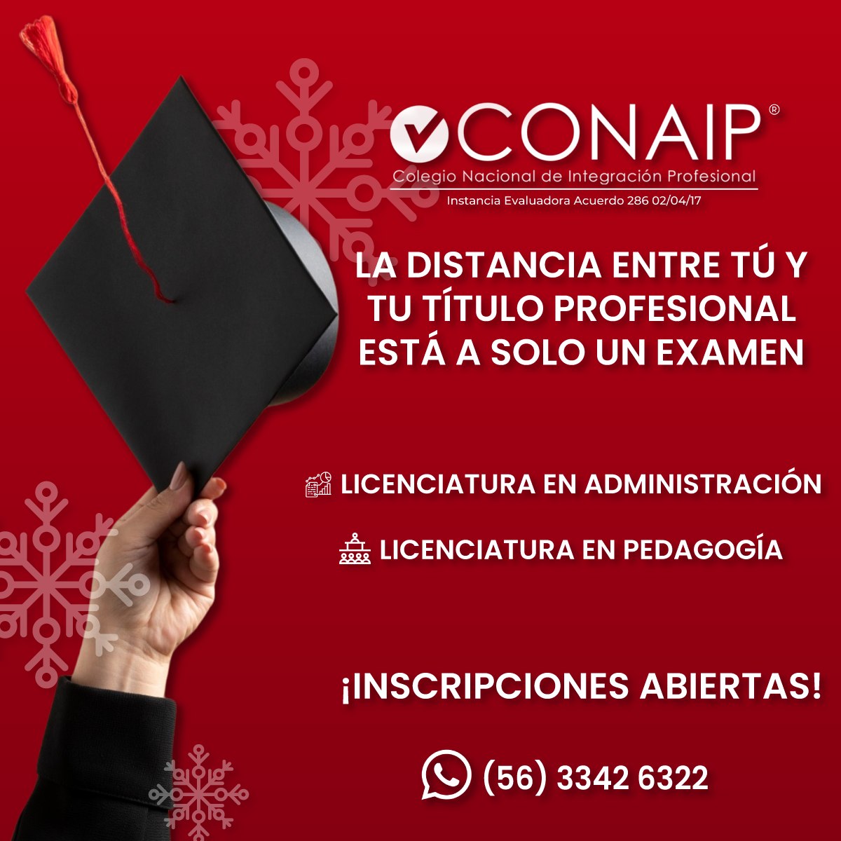 Conaip - ¡No dejes pasar tu momento, termina tu prepa en... | Facebook