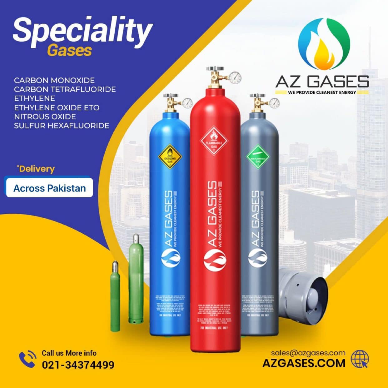 AZ GASES | Karachi