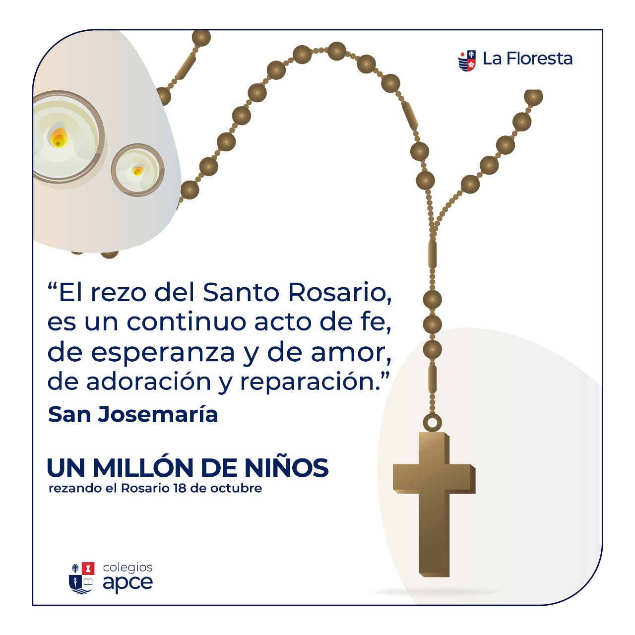 18 de Octubre | 🙏🏻¡Un millón... - Colegio APCE - La Floresta | Facebook