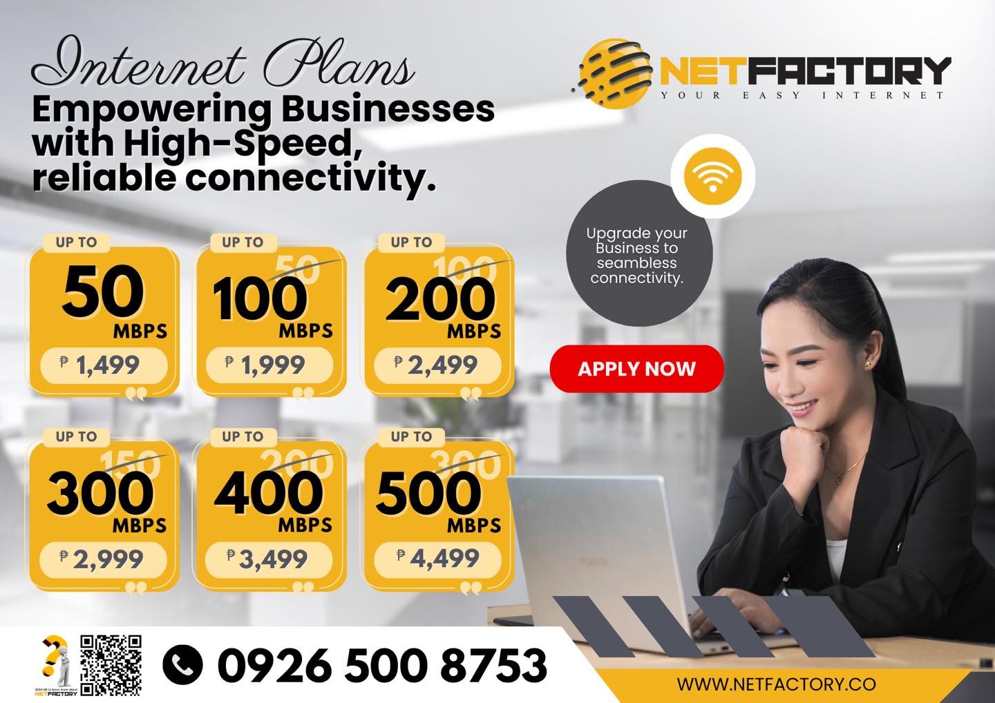 Netfactory - ️ #EXCLUSIVE Offer to our Business Subscribers Choose any ...