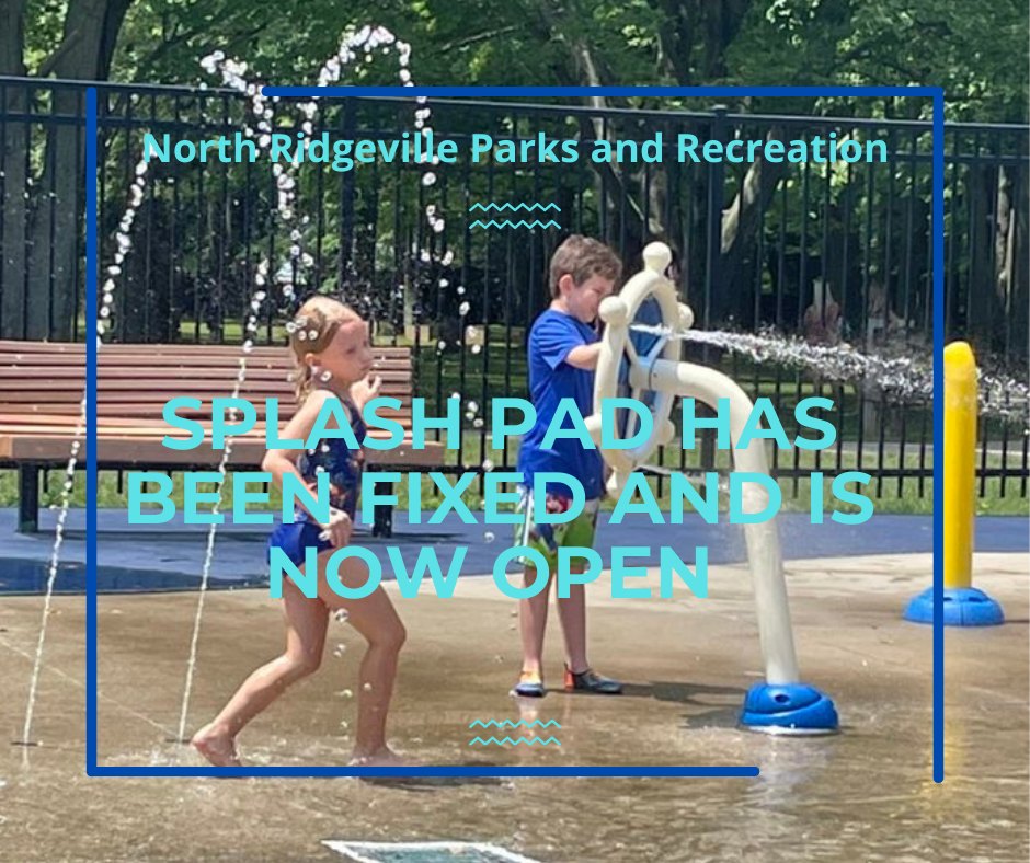 The splash pad has... - North Ridgeville Parks & Recreation