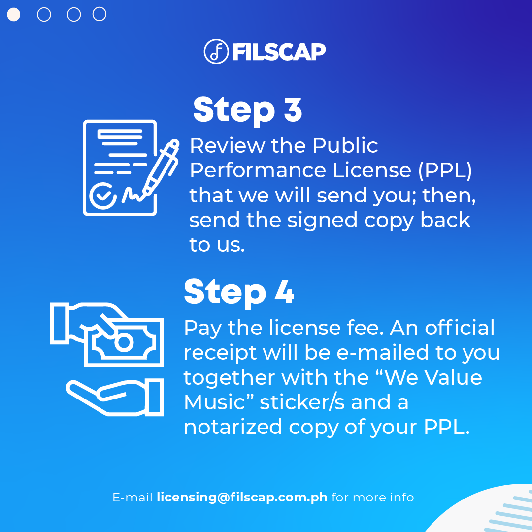 FILSCAP - Here are the simple steps to get your business...