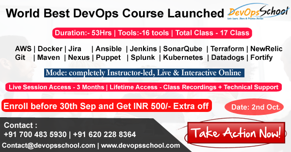 Time is Running Out!... - Master in DevOps Engineering MDE
