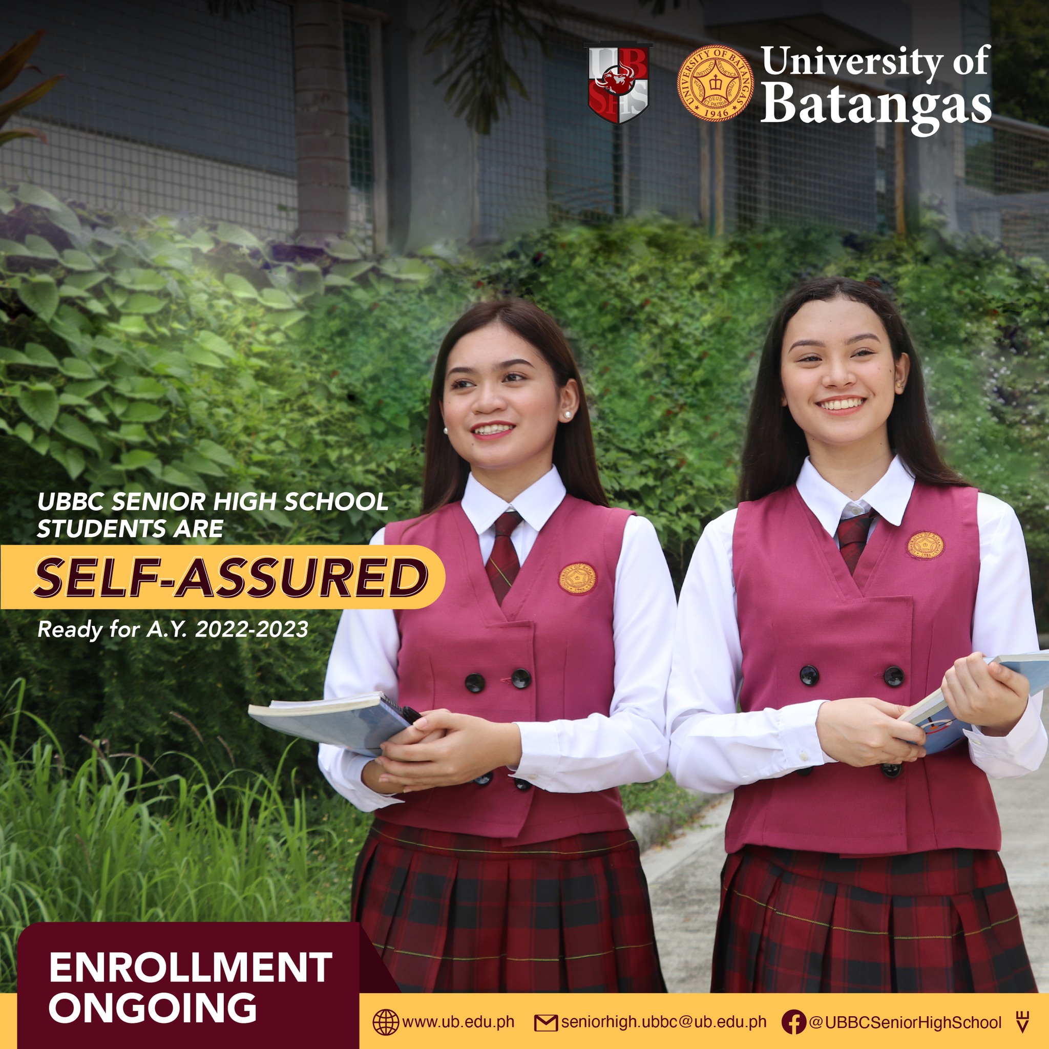 The incoming UBBC Senior High... - University of Batangas | Facebook