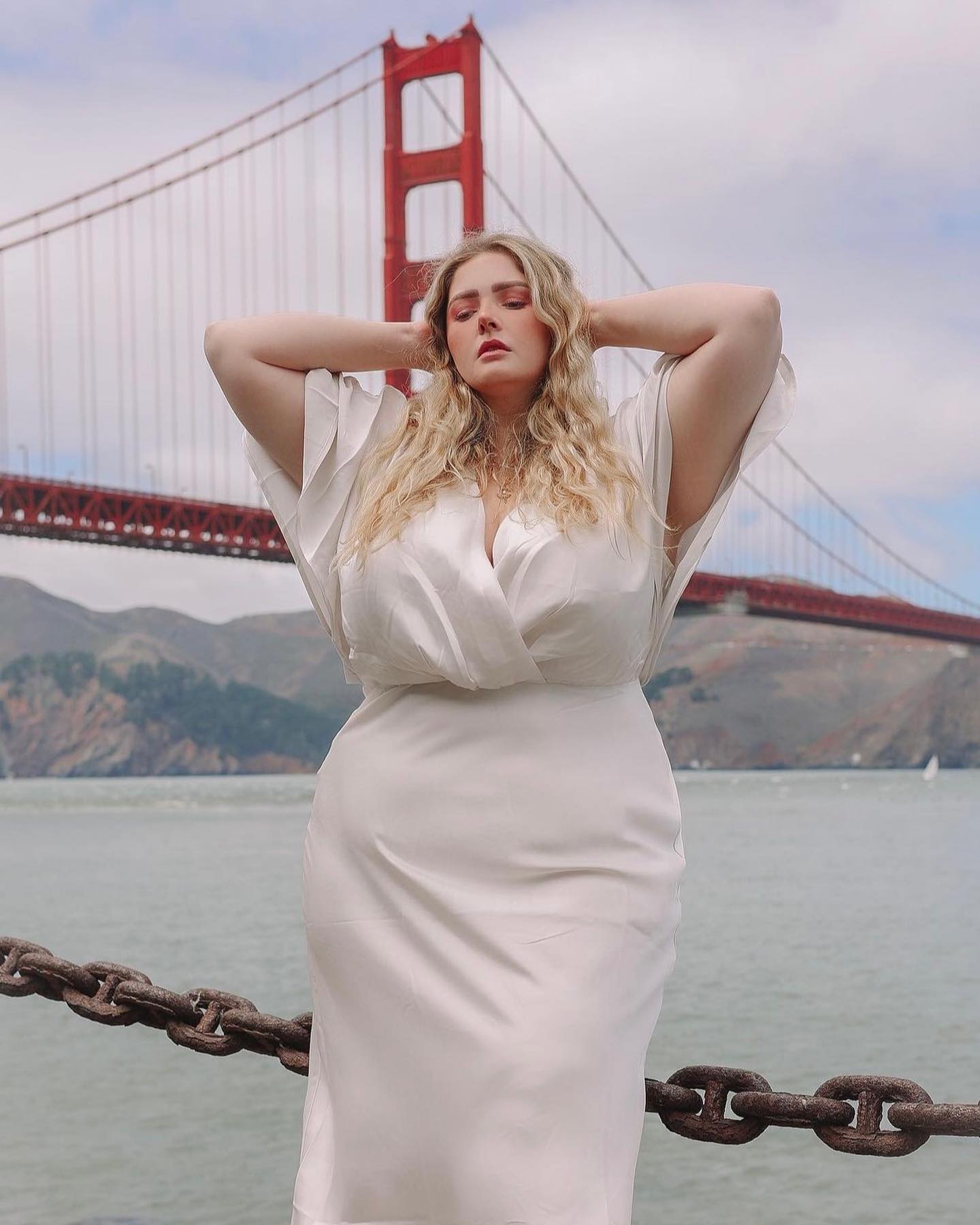 golden gate dress hour by the Golden featuring @nataldee #XOQ couture kaftan