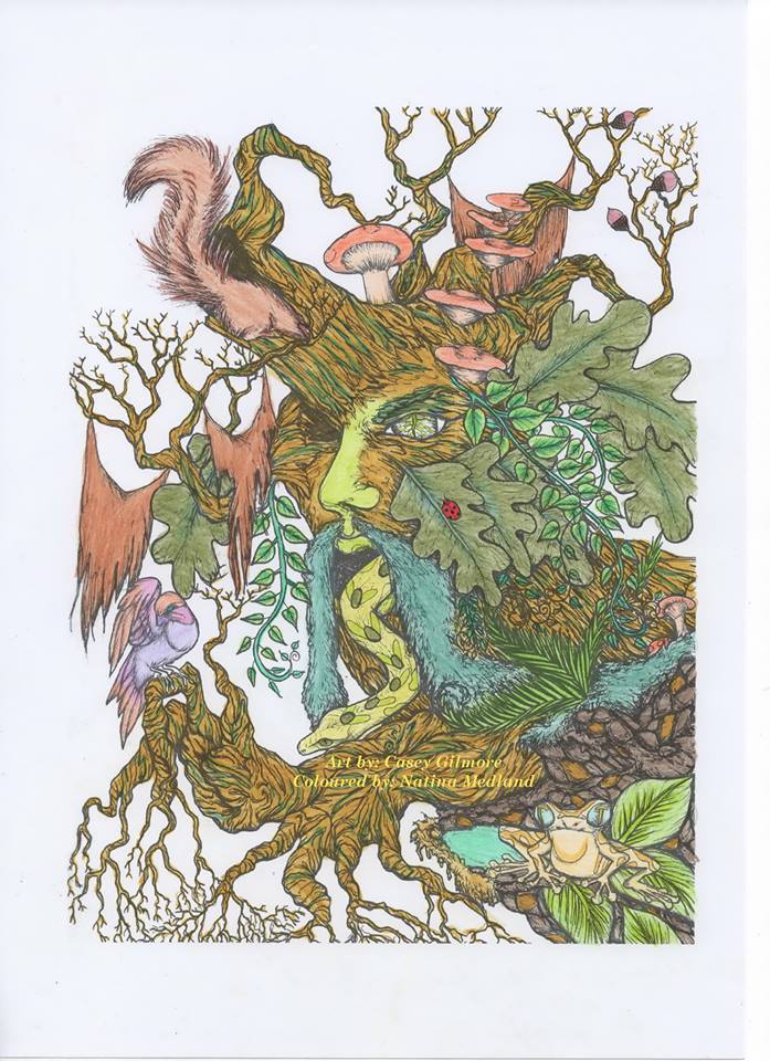 Casey Gilmore at Keyesay's Visual Art - The first colored image after ...