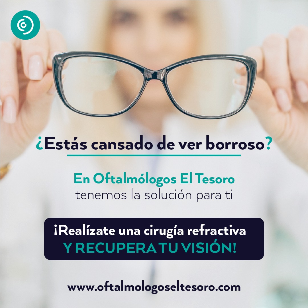 La cirugía refractiva es la... - Oftalmólogos El Tesoro | Facebook