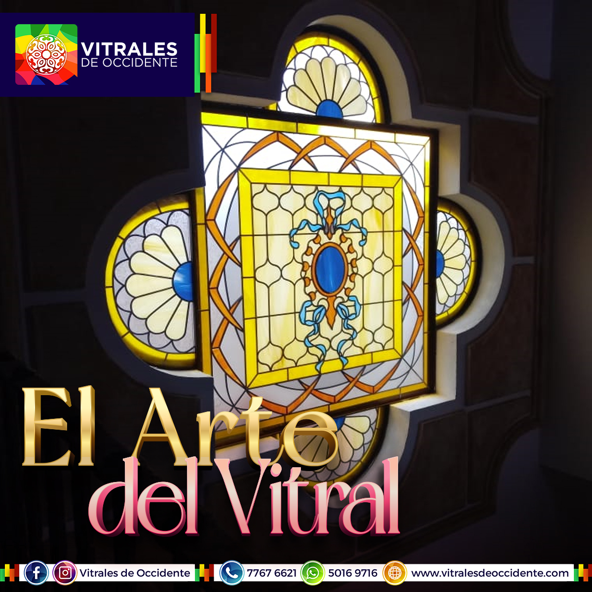 El Vitral es un trabajo que a lo... - Vitrales de Occidente | Facebook