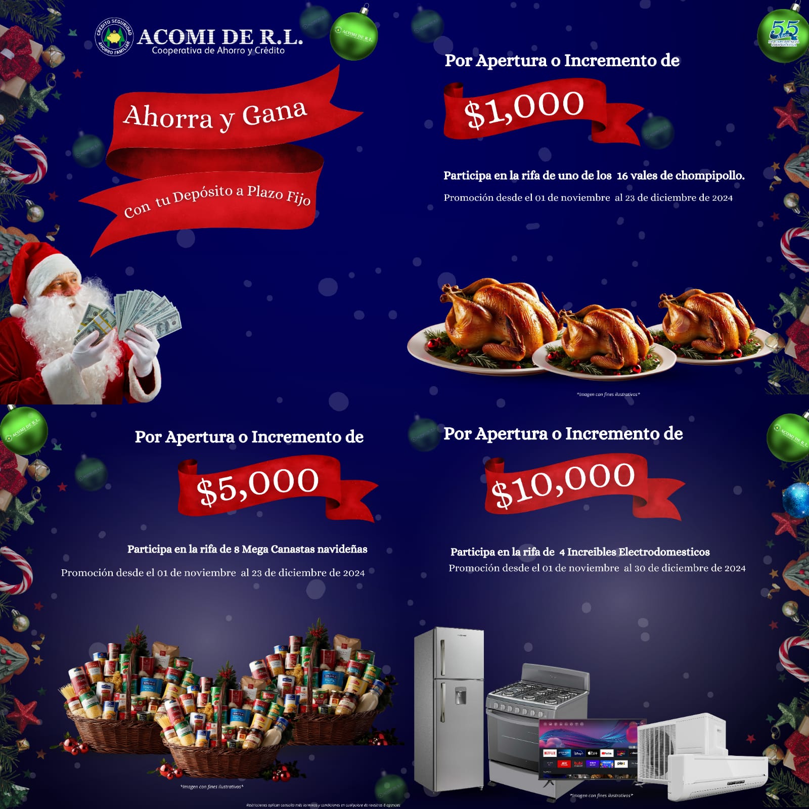 Canal - #Publicidad || ¡CELEBRA ESTA NAVIDAD CON ACOMI de R.L.! 🎁 ...