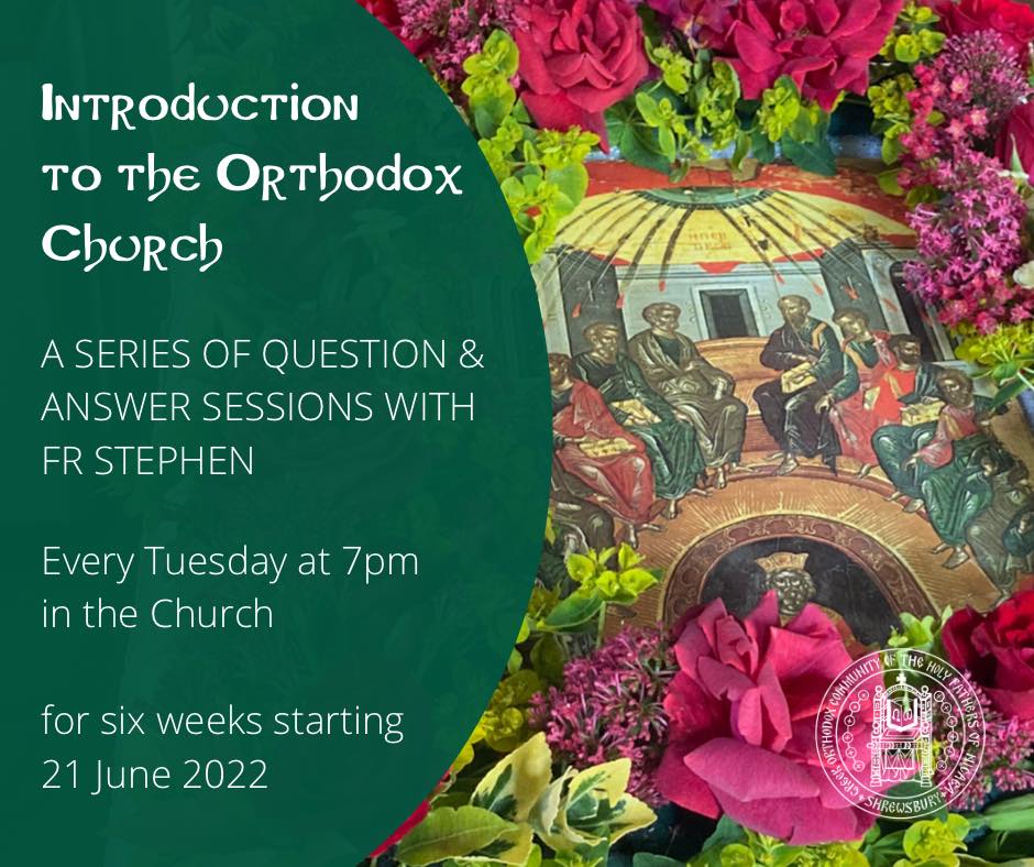New teaching series in the... - Shrewsbury Orthodox Church | Facebook