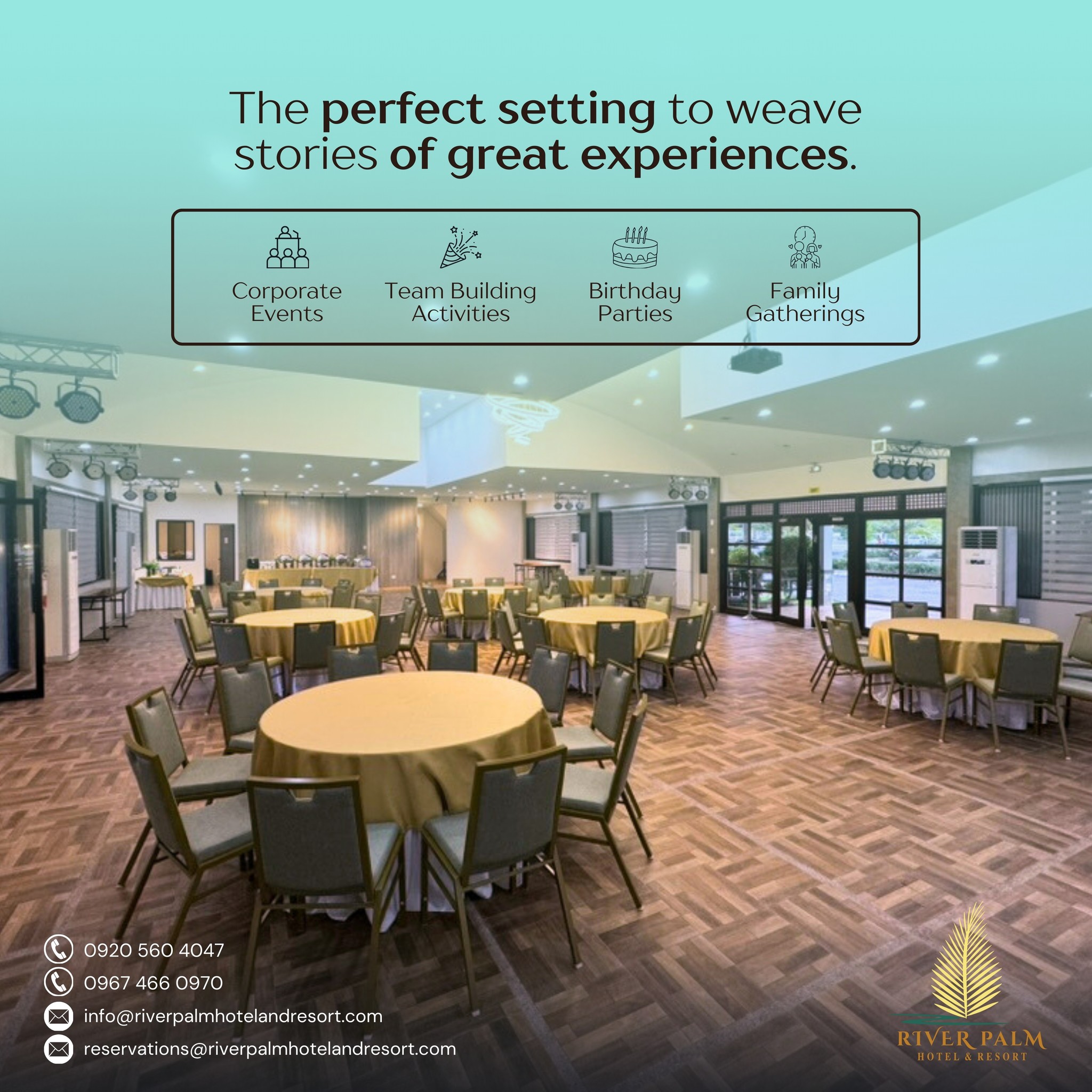 Unforgettable memories in the... - River Palm Hotel & Resort | Facebook