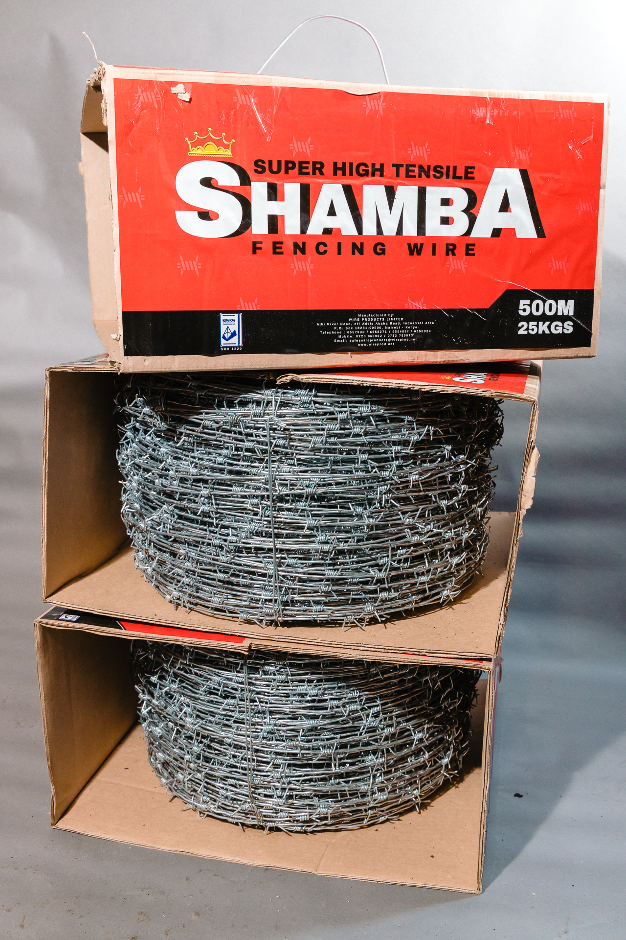 Shamba - SHAMBA SUPER HIGH TENSILE FENCING WIRE is made... | Facebook