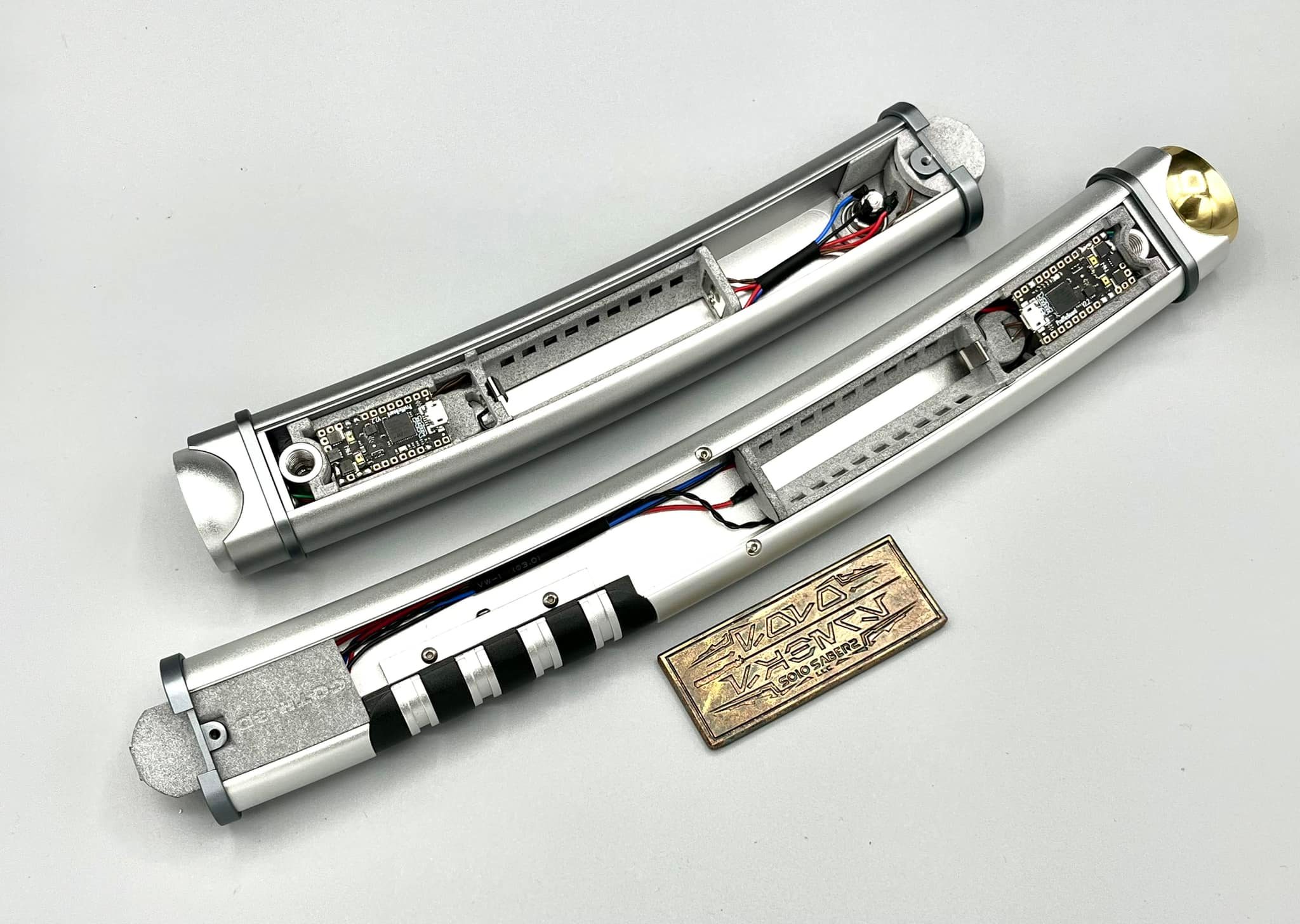 Custom Thrawn Hunters sabers by Solo Sabers LLC