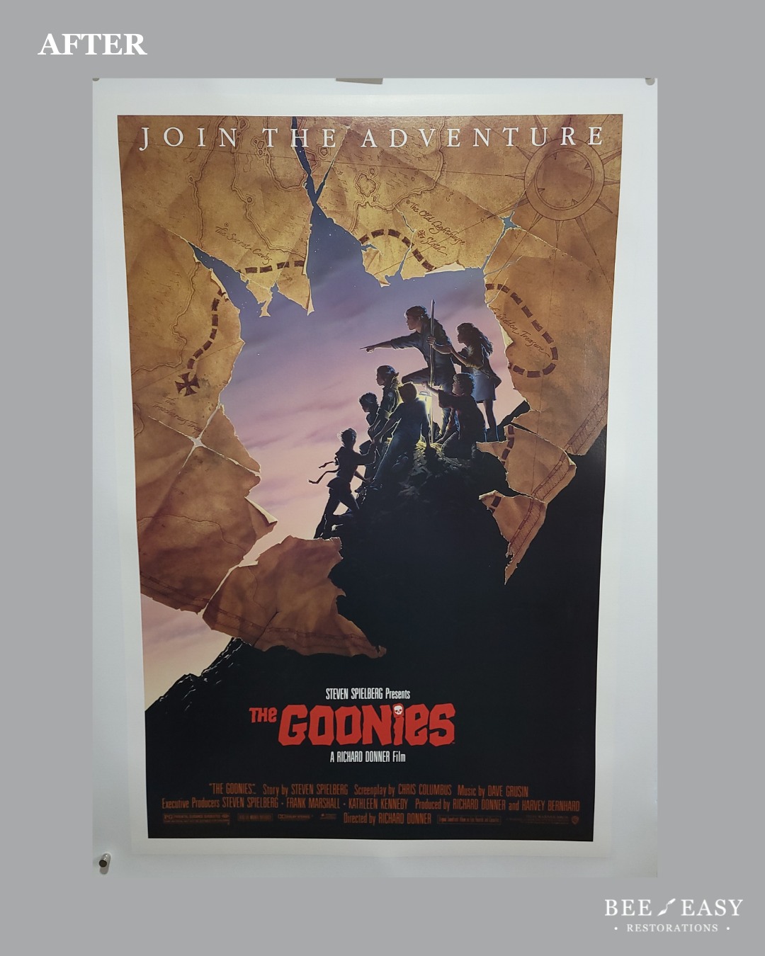 The Goonies ポスター John Alvin THE GOONIES” (1985) 🏴‍☠️ John's