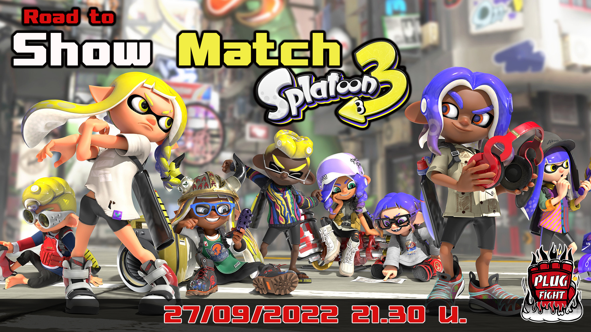 🧪ตามคำเรียกร้องกับคู่เดือด Splatoon 3... - PlugFight Studio