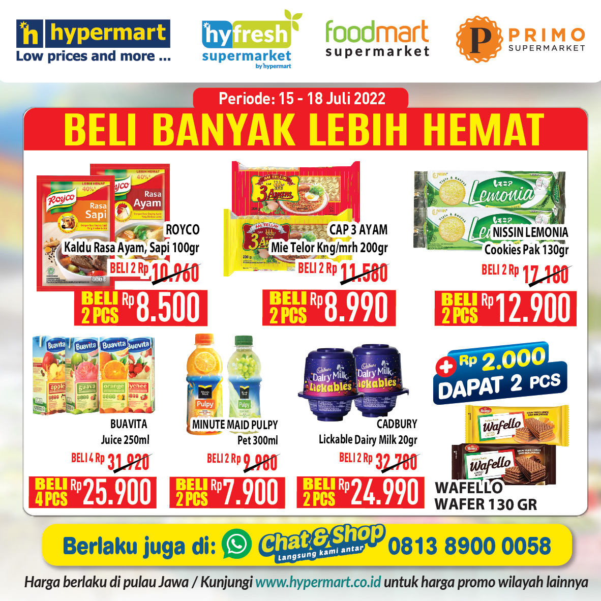 Hypermart - Yuk di list belanjaan kamu buat minggu ini...