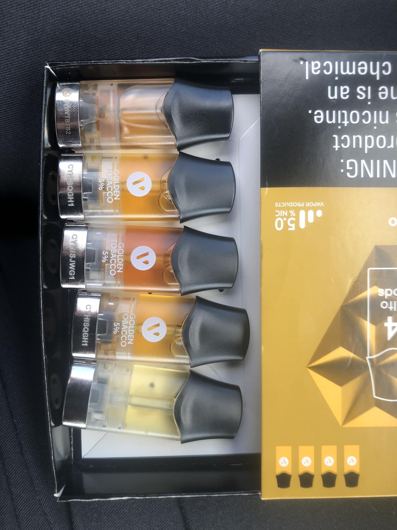 vuse alto pakcs taste like coffee Burnt pods from recent pack Vuse Vibe Device Kit tpd compliant Flavours:Blueberry Ice