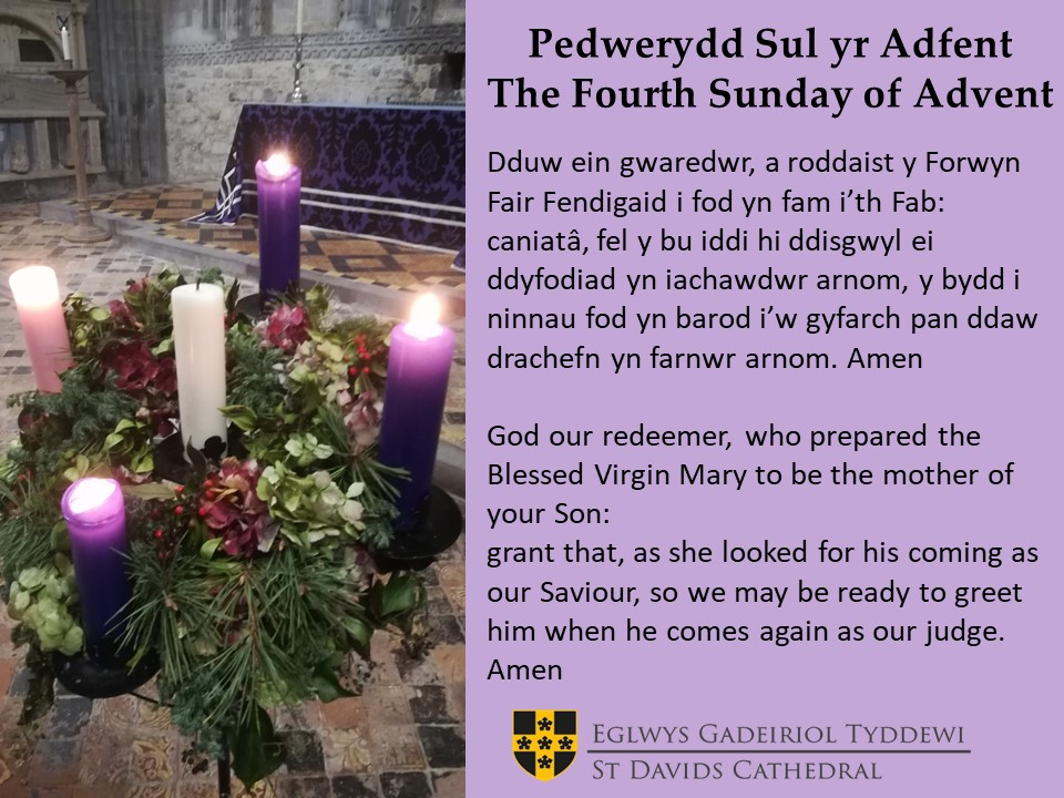 Our 8am Eucharist / Cymun Bendigaid... - St Davids Cathedral