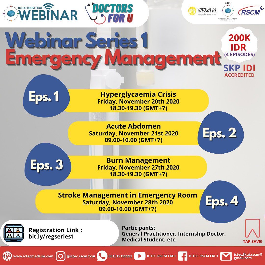 Info Webinar Dokter Umum BerSKP IDI Halo Sobat ICTEC Sobat GP apakah ...