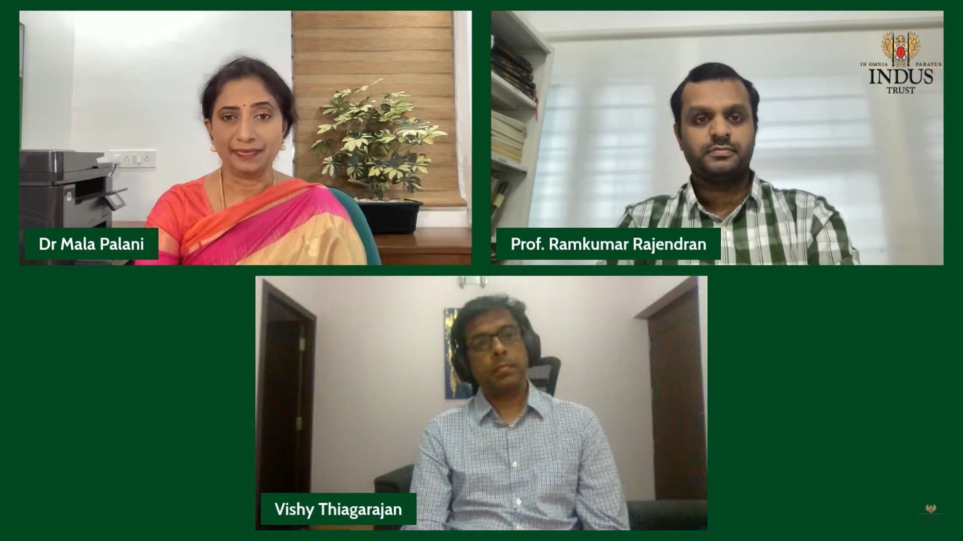 Prof Ramkumar... - Indus International School - Pune