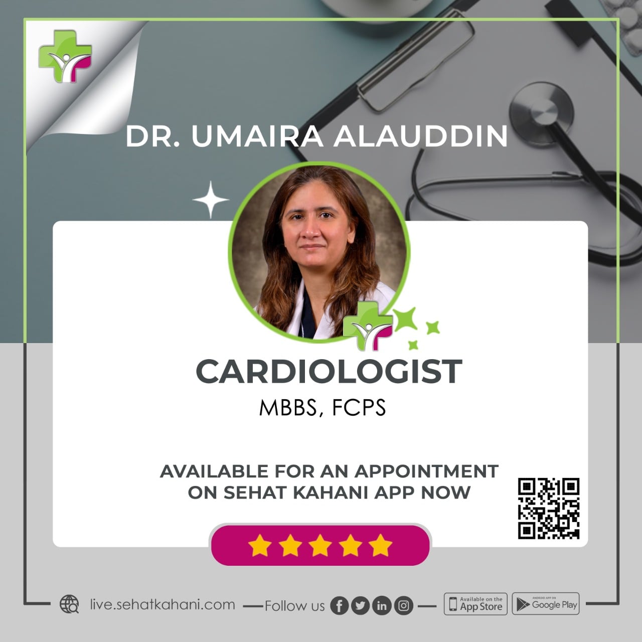Dr. Sarah Rafiq and Dr. Umaira Alauddin... - Sehat Kahani App | Facebook