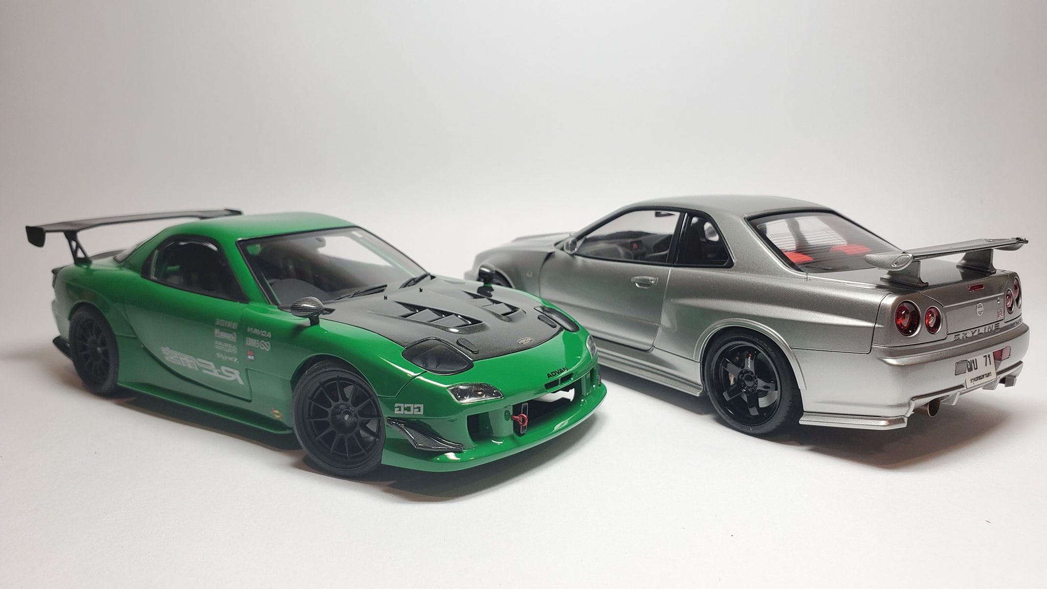 Fujimi and Aoshima model builds