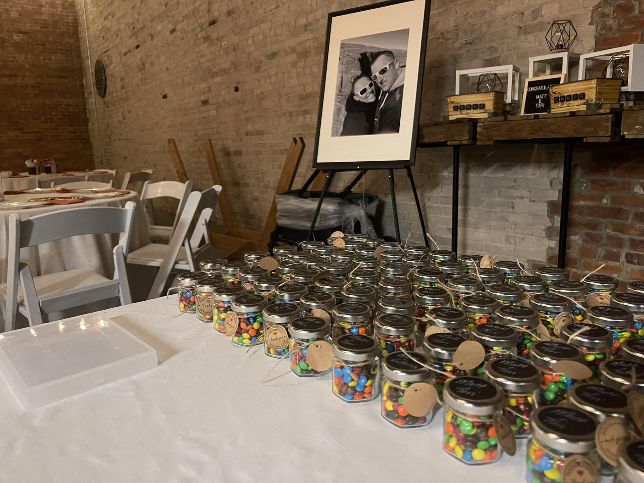 All setup for a Saturday... - The Rope Factory Event Hall