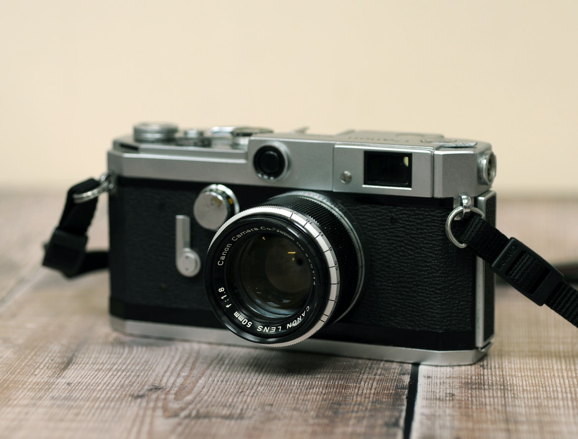 Canon VL2 1958 rangefinder camera with Jupiter 8M 50mm f2 lens