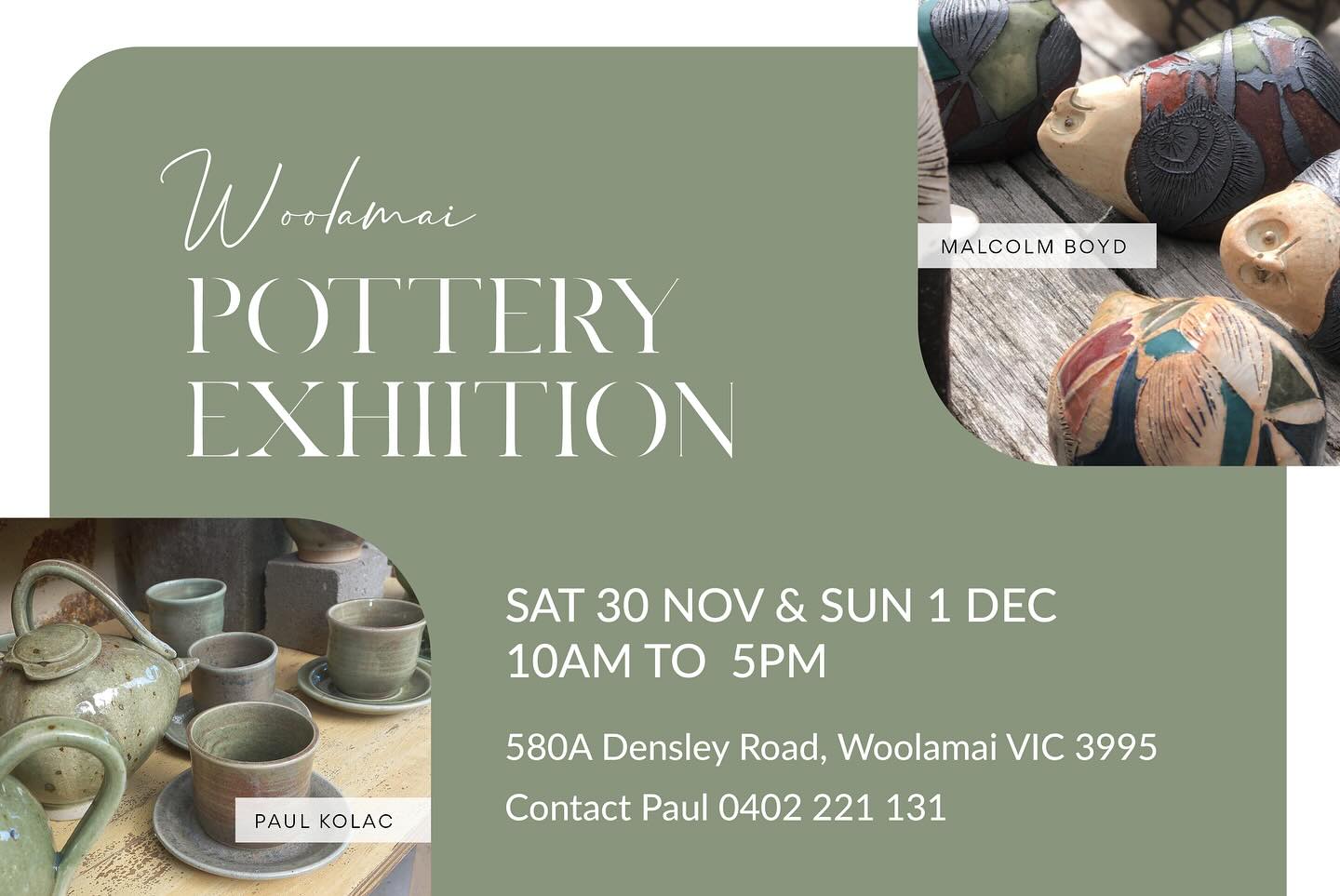 Woolamai Pottery proudly presents... - Gippsland Ceramics | Facebook
