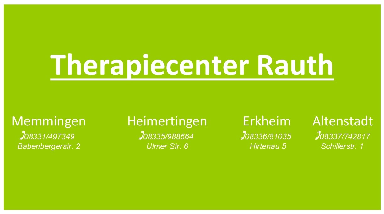 Therapiecenter Rauth | Memmingen