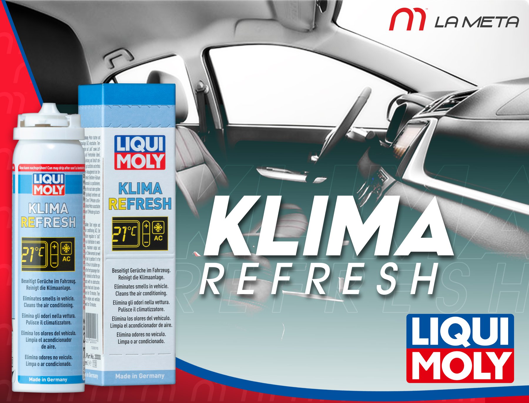 También elimina los olores... - La Meta Automotriz