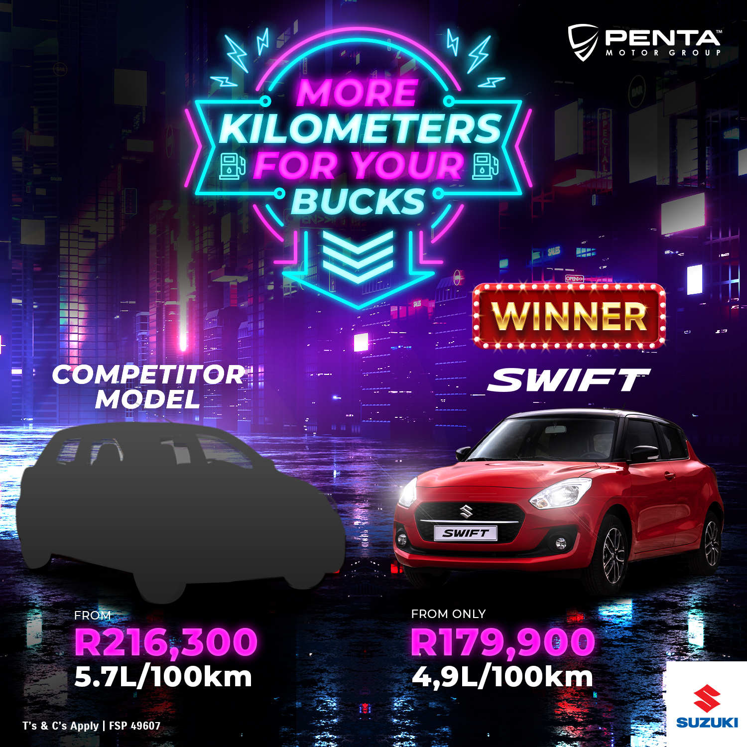The light and compact Suzuki... - Penta Suzuki Rustenburg