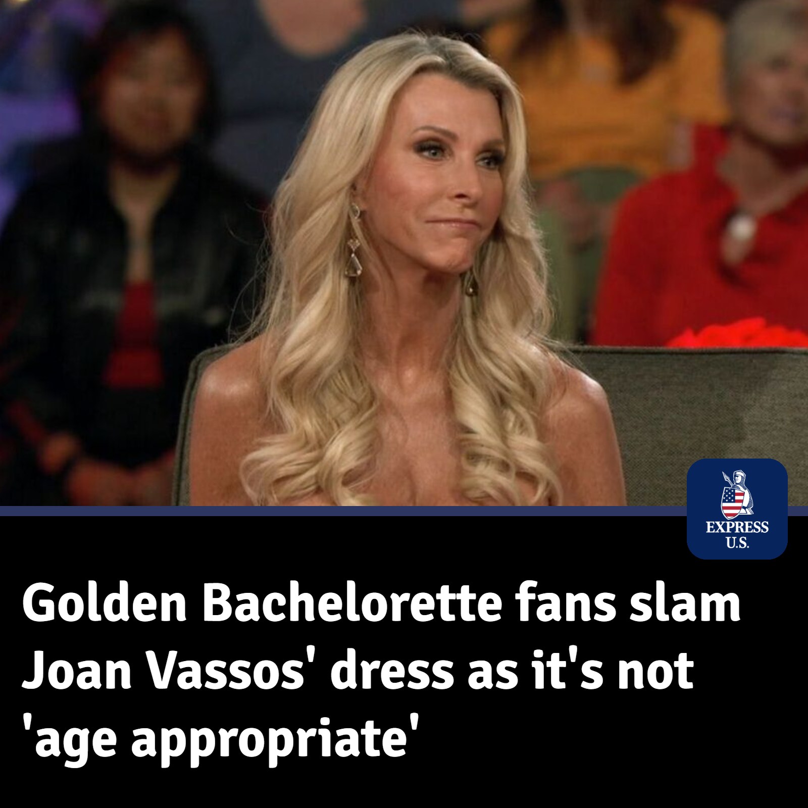 joanns dress golden bachelorette Joan's on The Bachelor All markets in