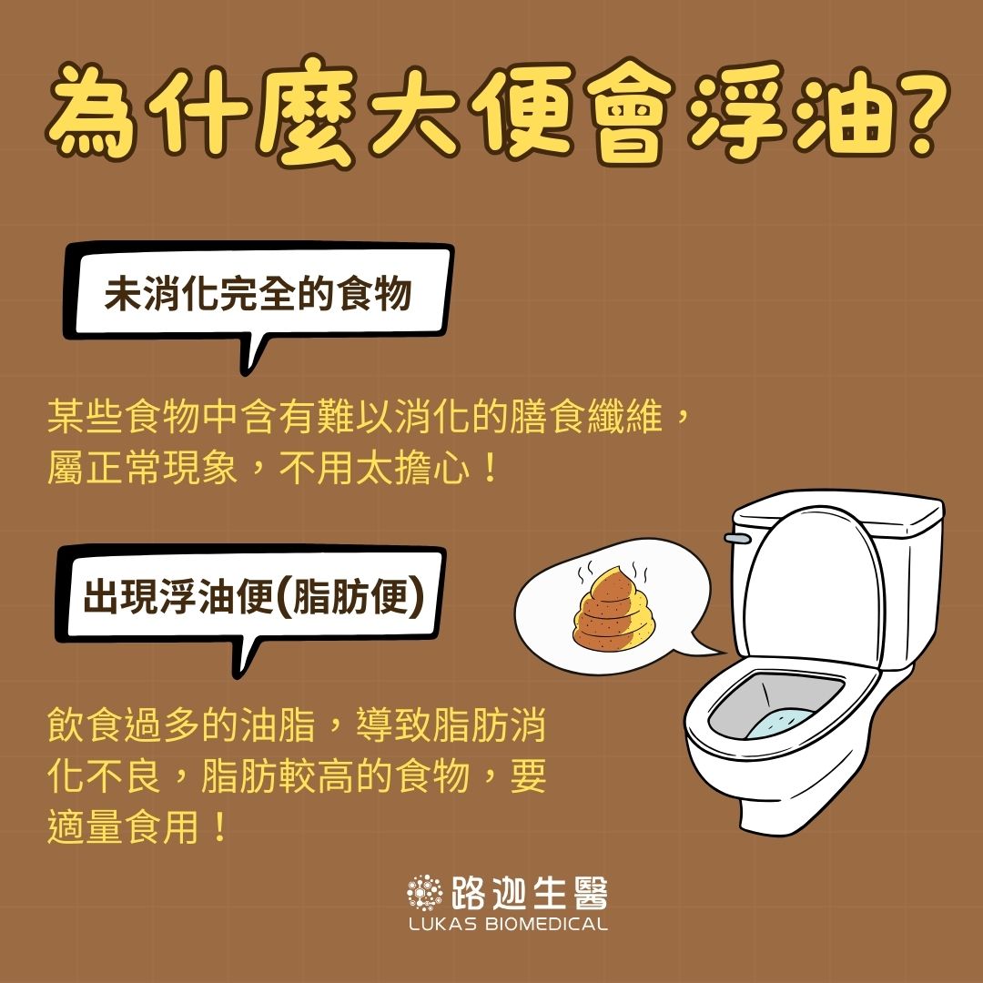 【健康小教室】便便上有油😲是脂肪便嗎 該就醫嗎 ... - 路迦生醫｜您的首選 免疫細胞 癌症治療 | Facebook