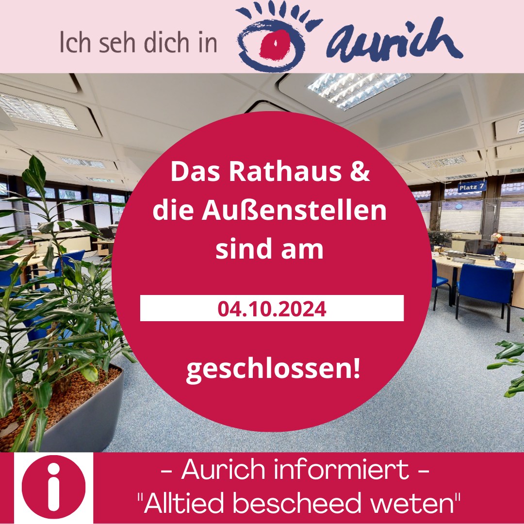 Stadt Aurich Stellenangebote