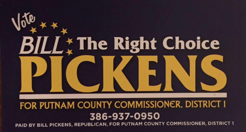 Bill Pickens for County Commissioner District 1